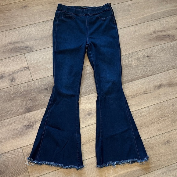 Flying Monkey Denim - Flying Monkey Navy Flare Jeans